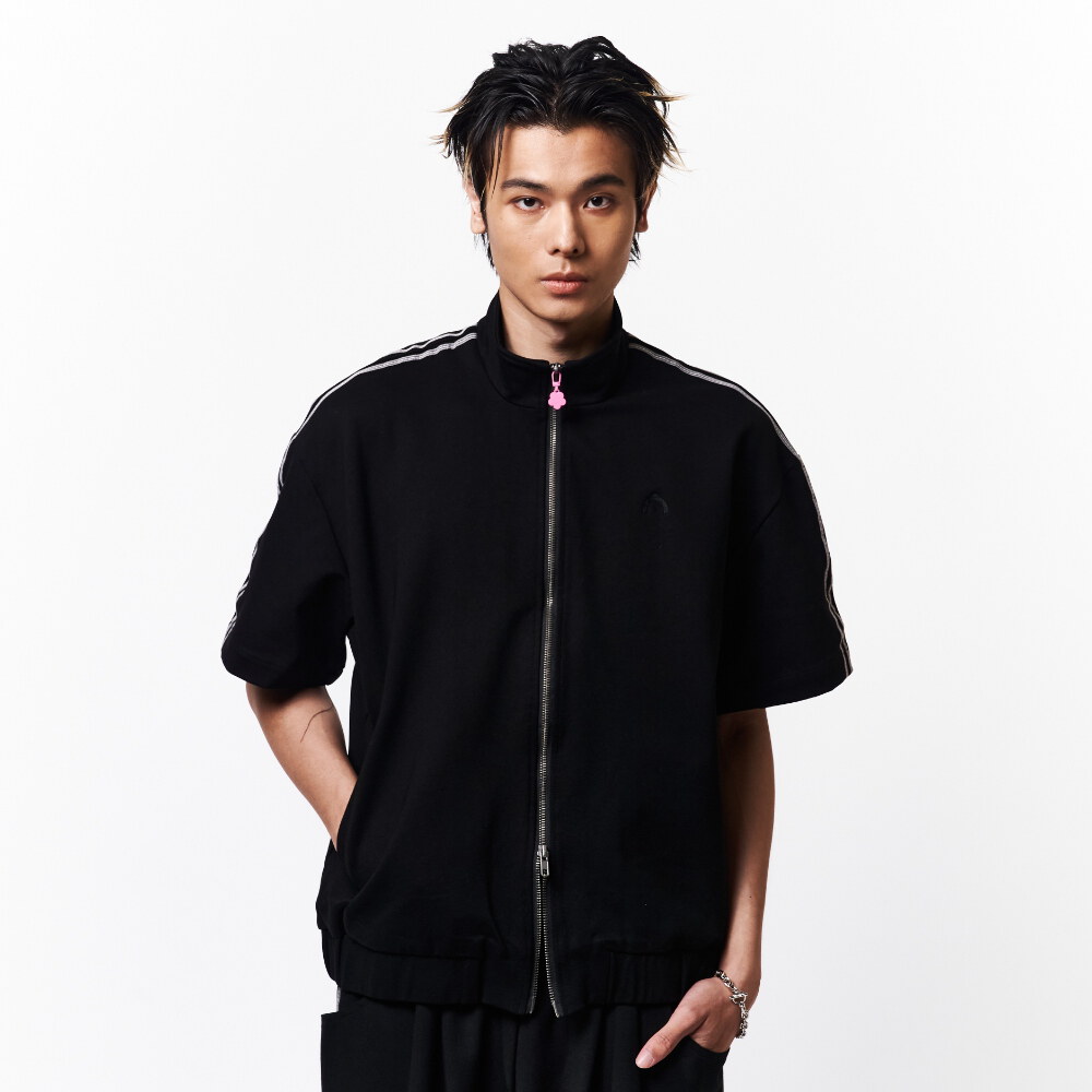短袖拉鍊衫 ZIP TRACK SHIRT