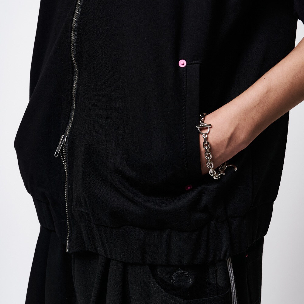 短袖拉鍊衫 ZIP TRACK SHIRT