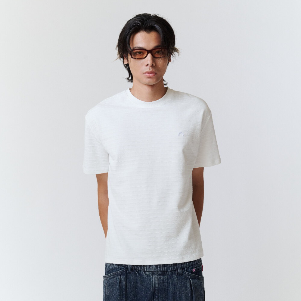 條紋短TEE RIB TEE