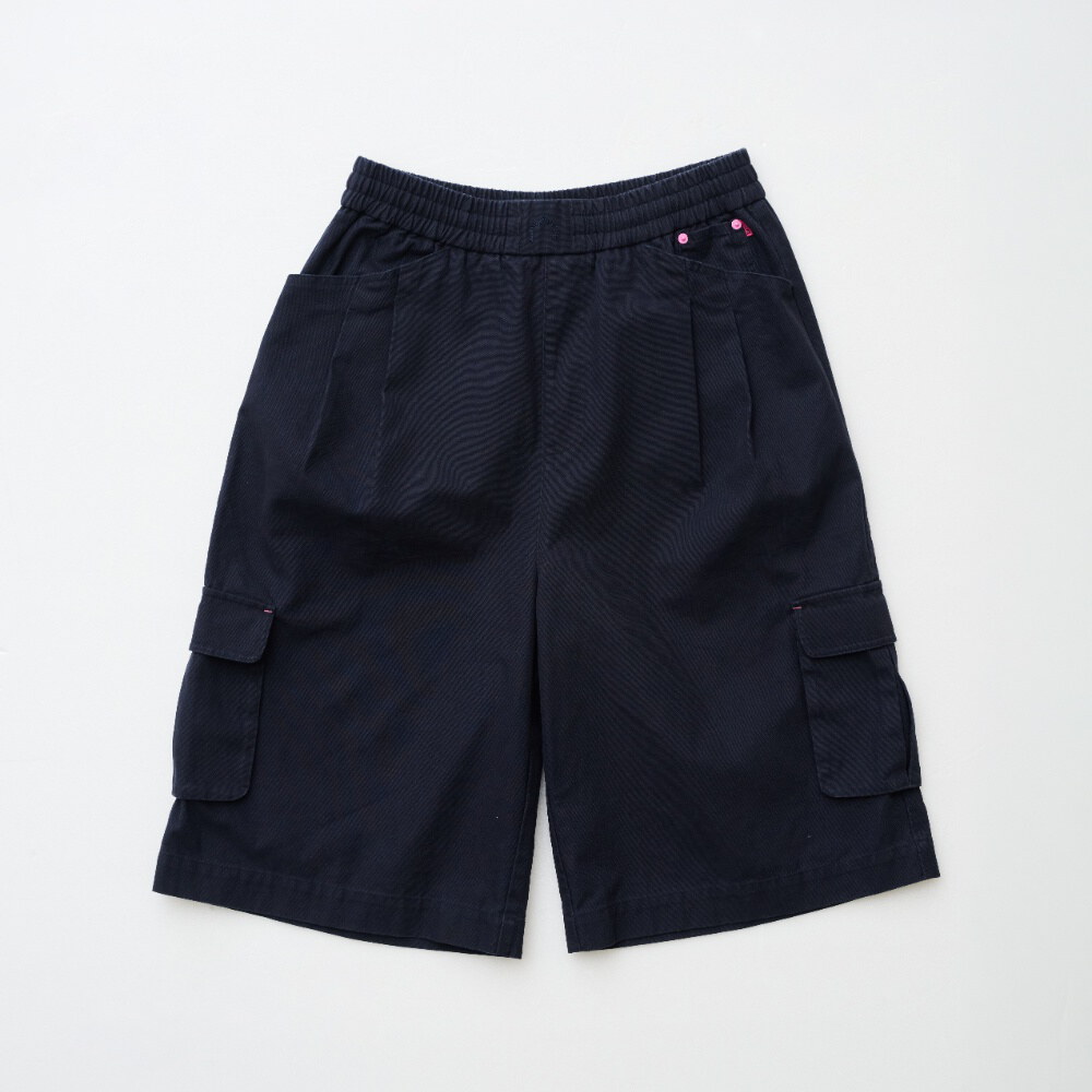 打褶七分褲 WORK JORTS