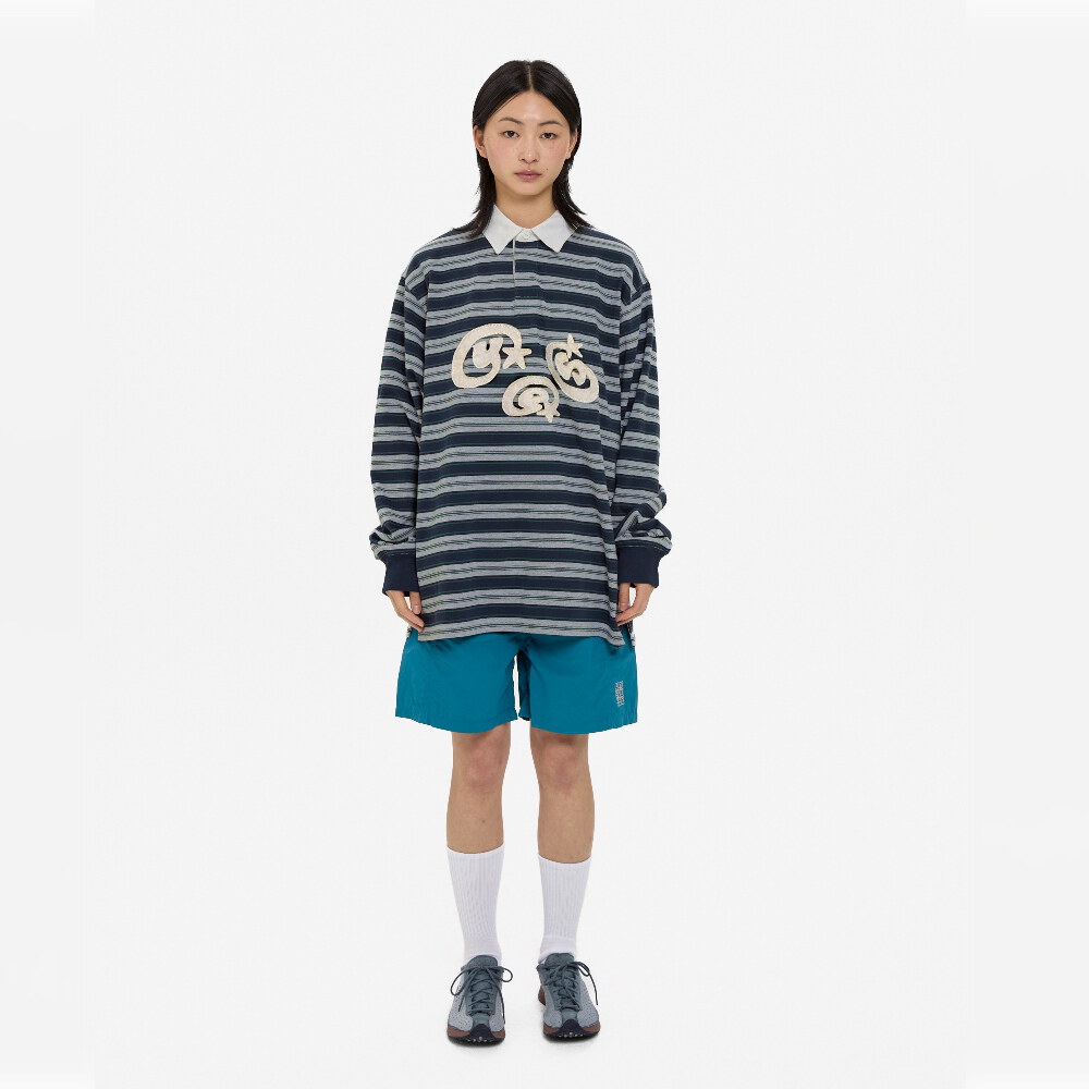 拼接尼龍短褲 Paneled Nylon Shorts