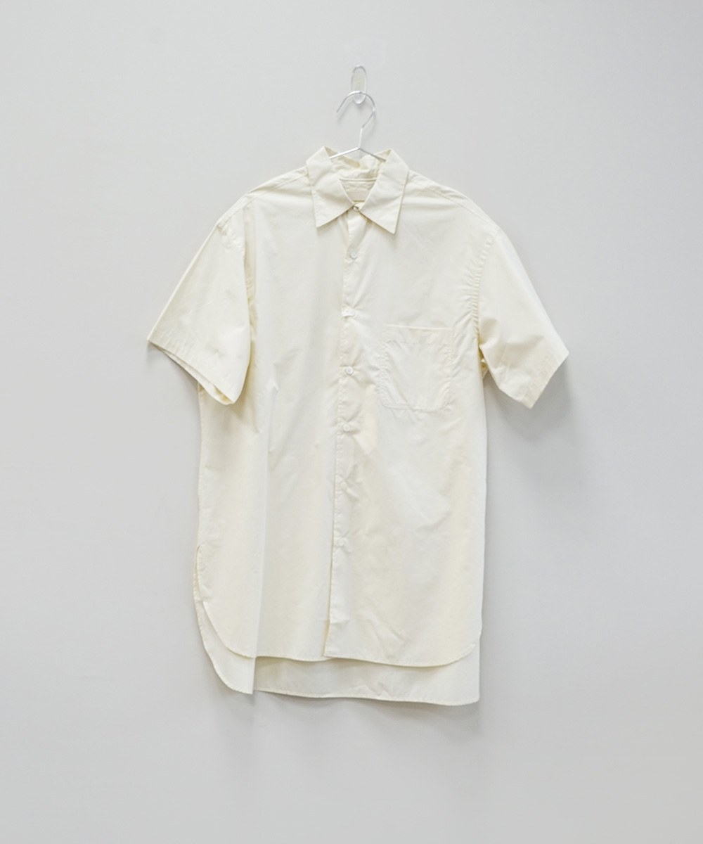 BOXY REGULAR COLLAR SHIRT SS