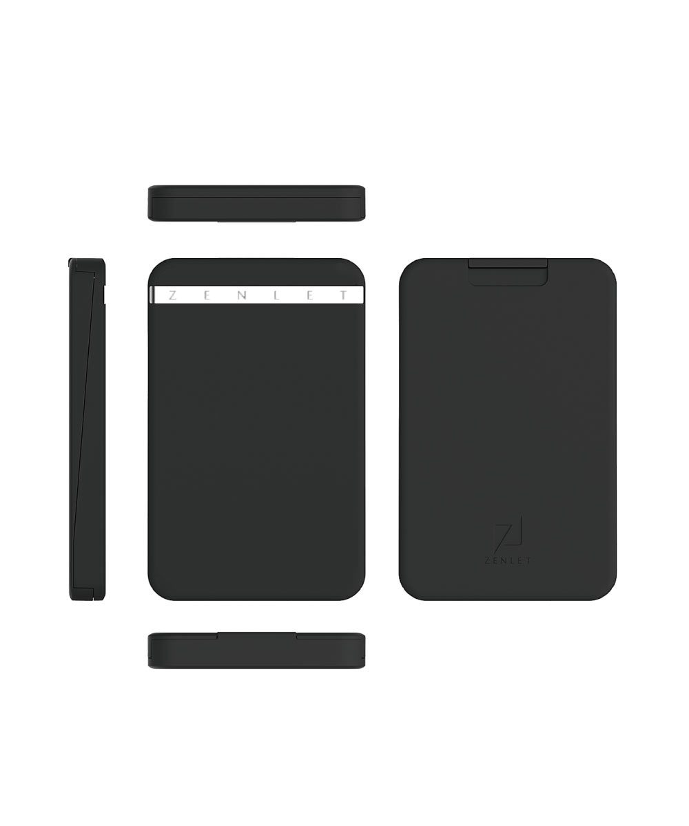 ZENLET 行動錢包-黑＋RFID＋屏蔽卡