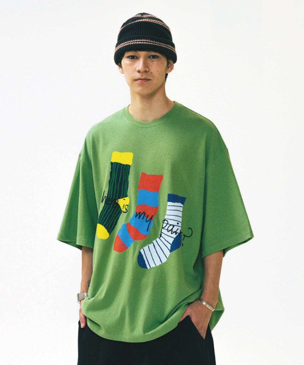 趣味圖像Tee Finding Pair Half Tee