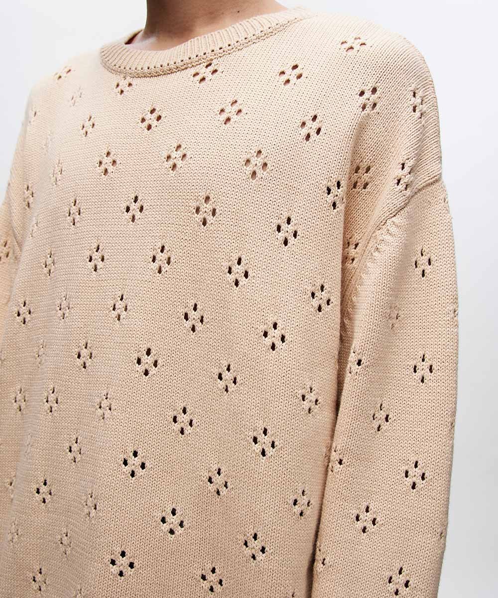 針織長袖上衣 Knit LS Sweater