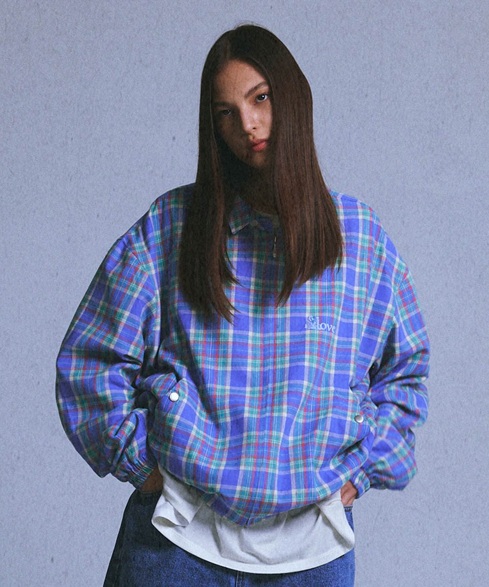 格紋教練外套 UNCLE'S STRIPE JACKET