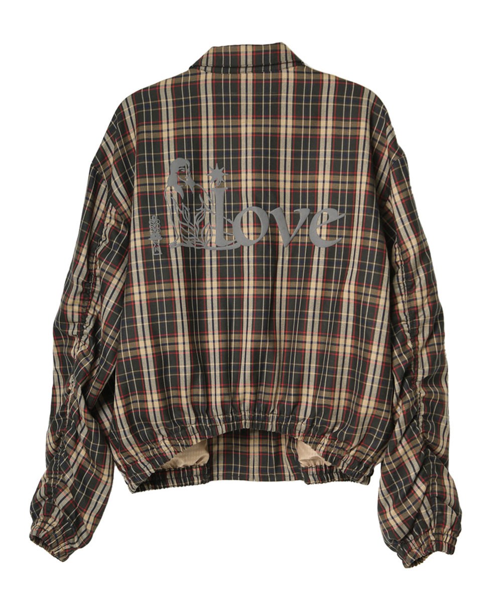 格紋教練外套 UNCLE'S STRIPE JACKET