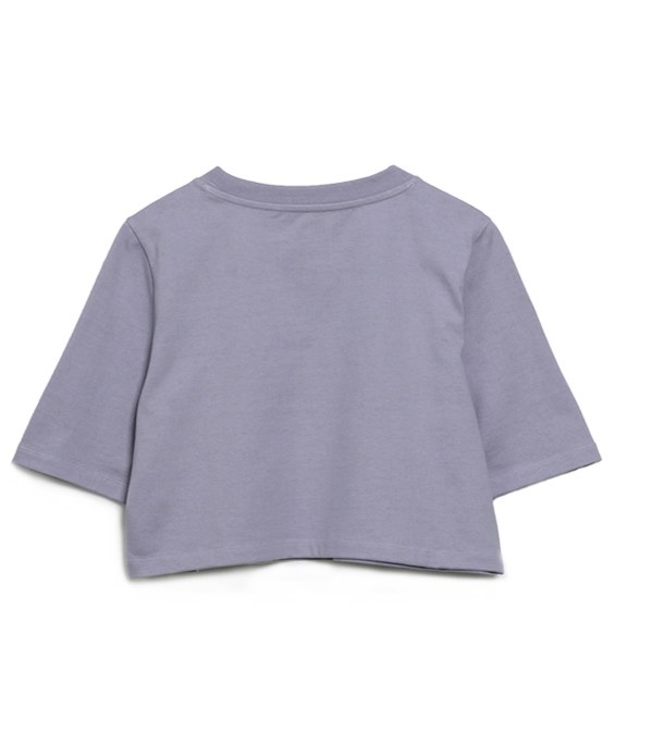 女款重磅五分袖短版TEE