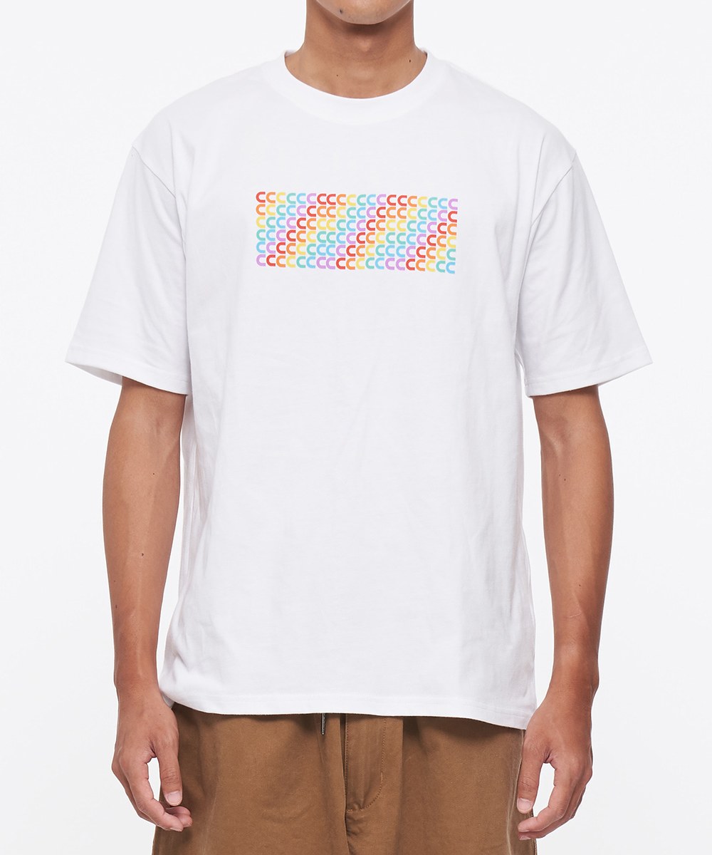 14週年彩虹印刷TEE