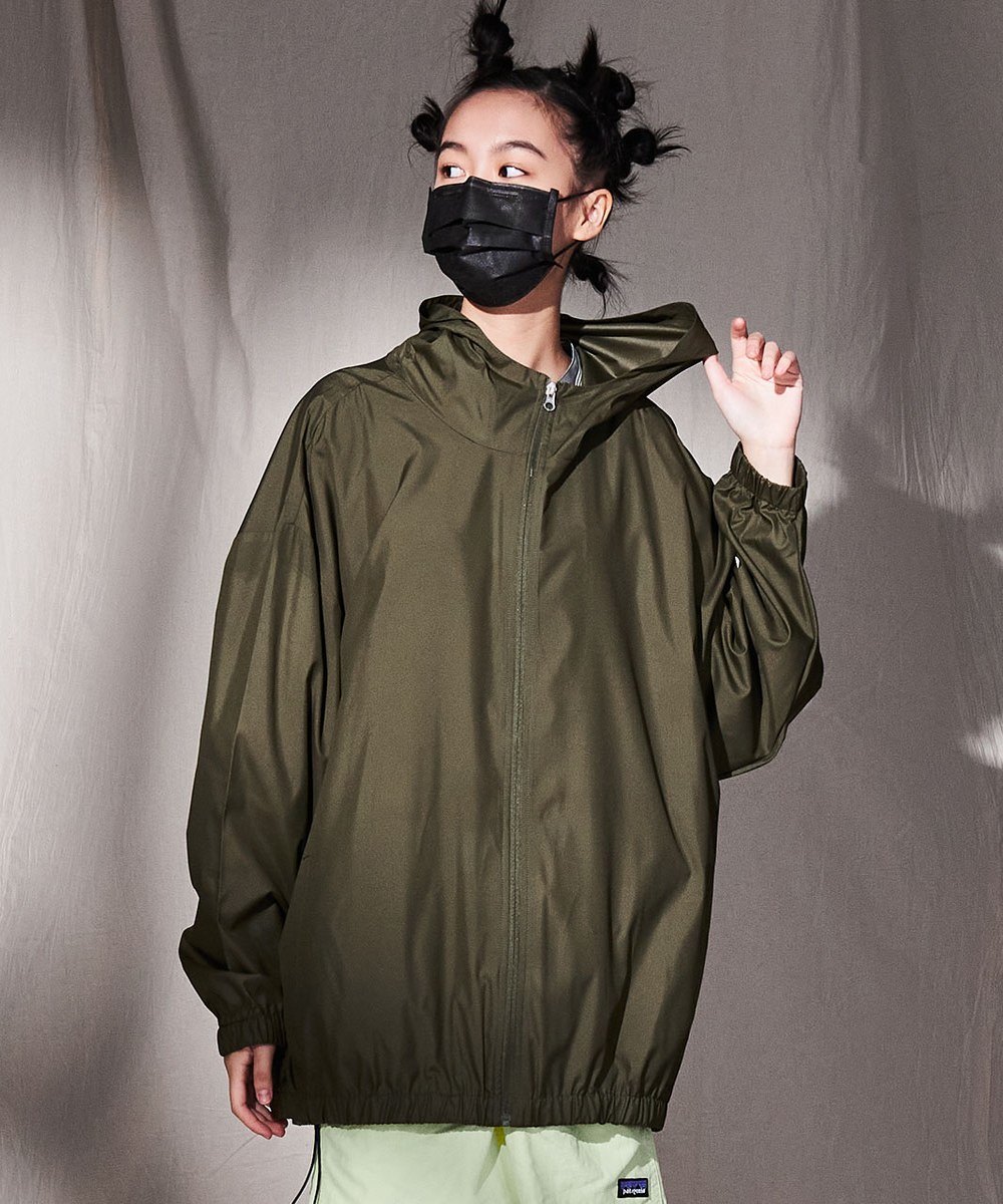 [零碼優惠]全天候防護輕量隨身防潑水外套