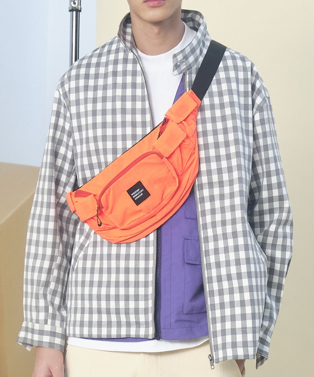 格紋哈靈頓外套