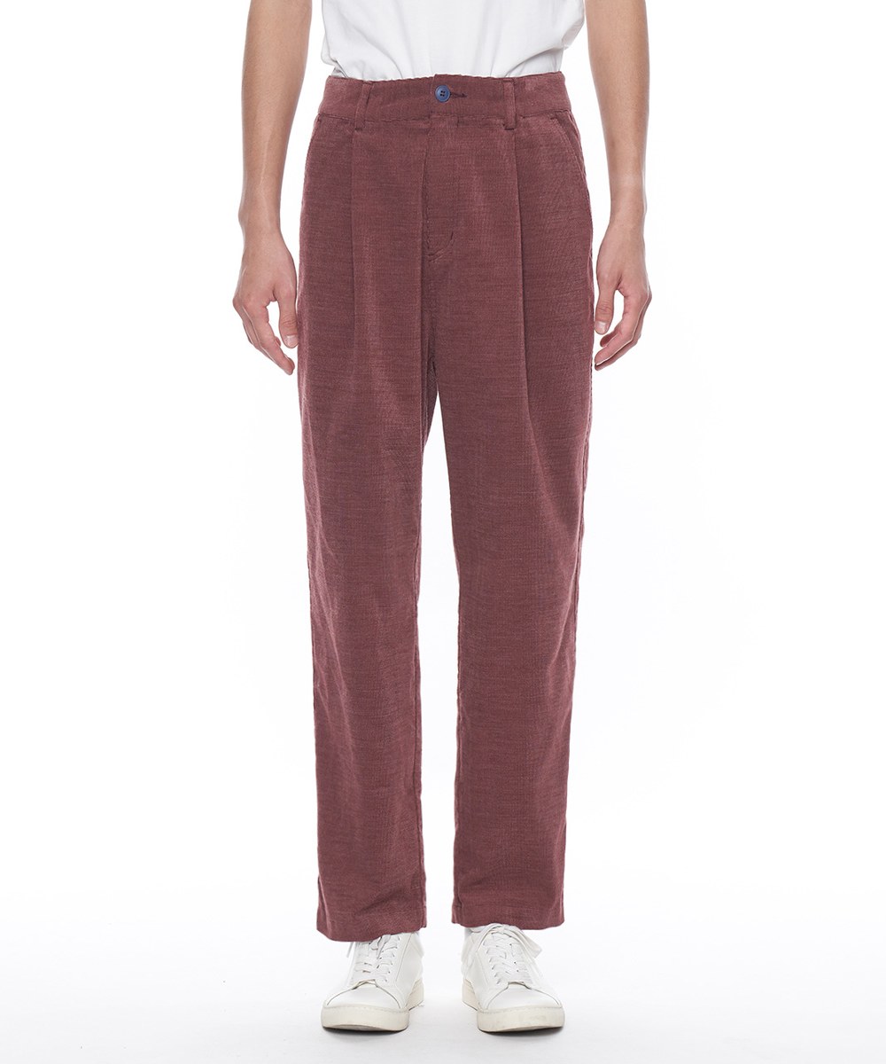 燈芯絨錐形長褲