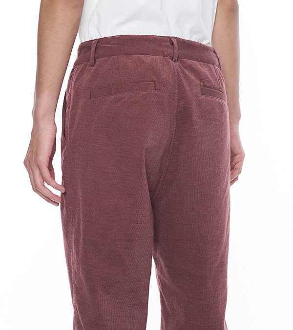 燈芯絨錐形長褲