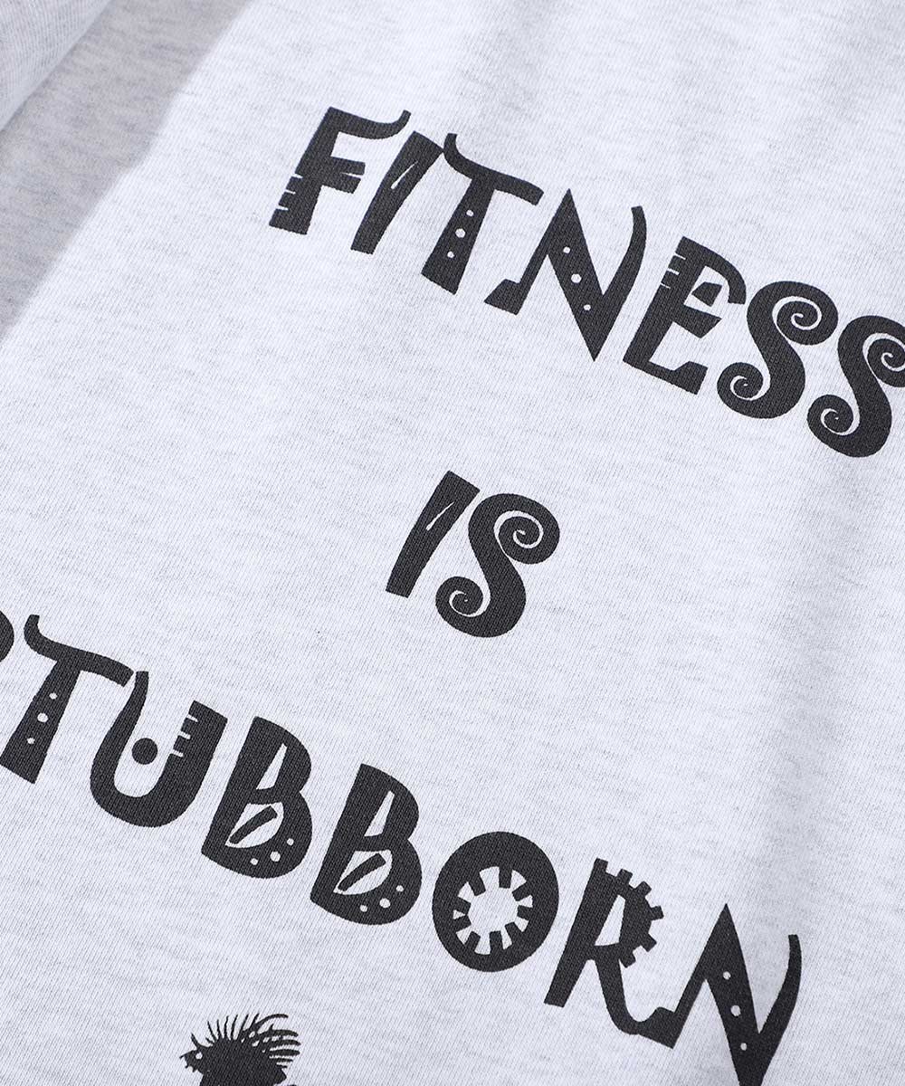 圓領大學Tee Fitness Is Stubborn Sweater