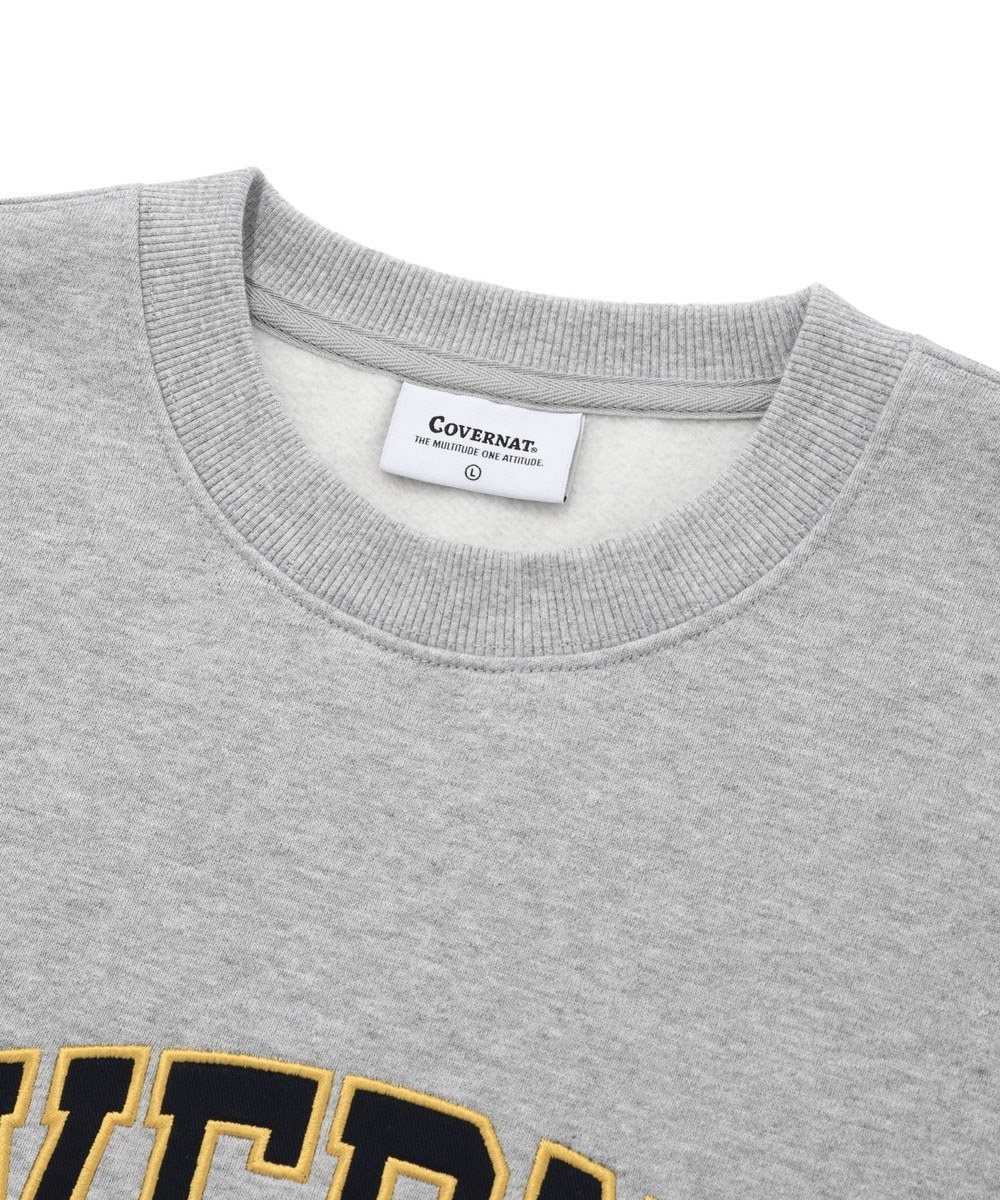 學院風大學Tee PREPPY EMBLEM SWEATSHIRTS