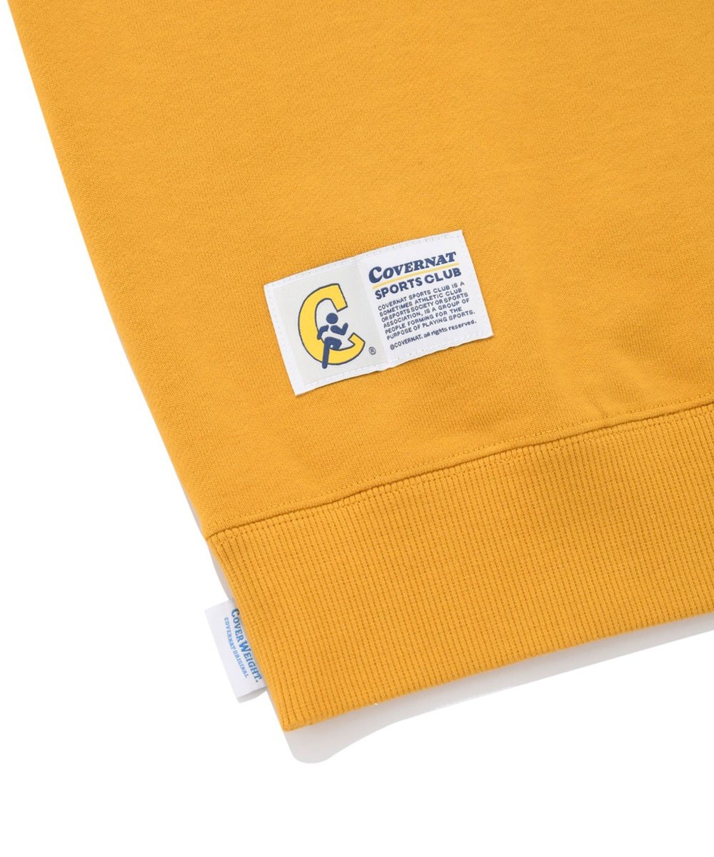 復古風運動風長袖大學Tee SPORTS CLUB COLLEGE SWEATSHIRTS