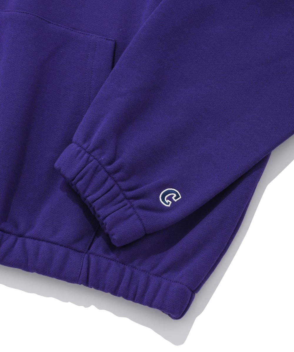 復古運動風帽TEE SPORTS CLUB BUTTON HOODIE