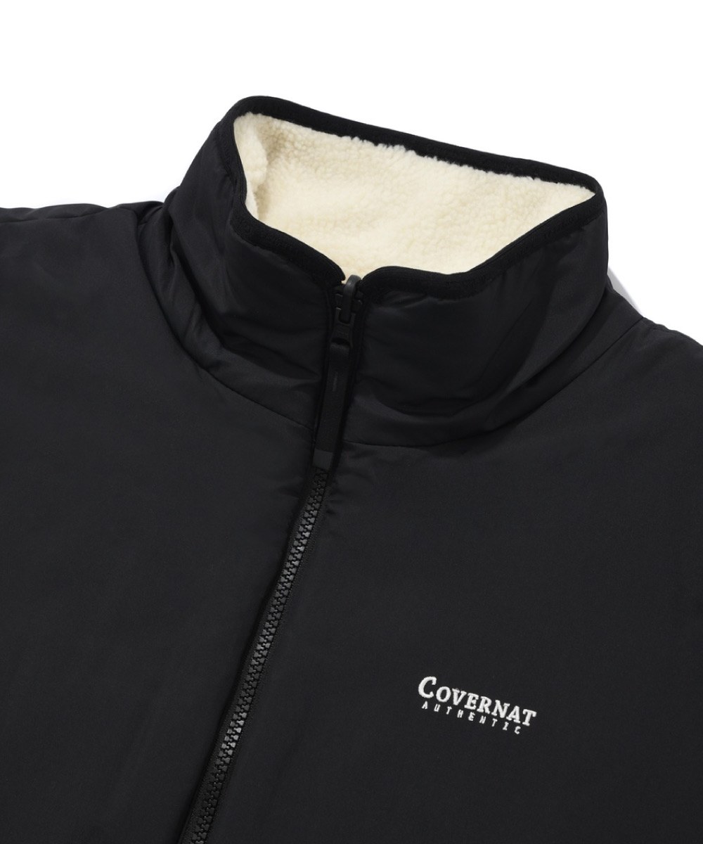 雙面穿高領刷毛外套 REVERSIBLE FLEECE ZIP-UP JACKET