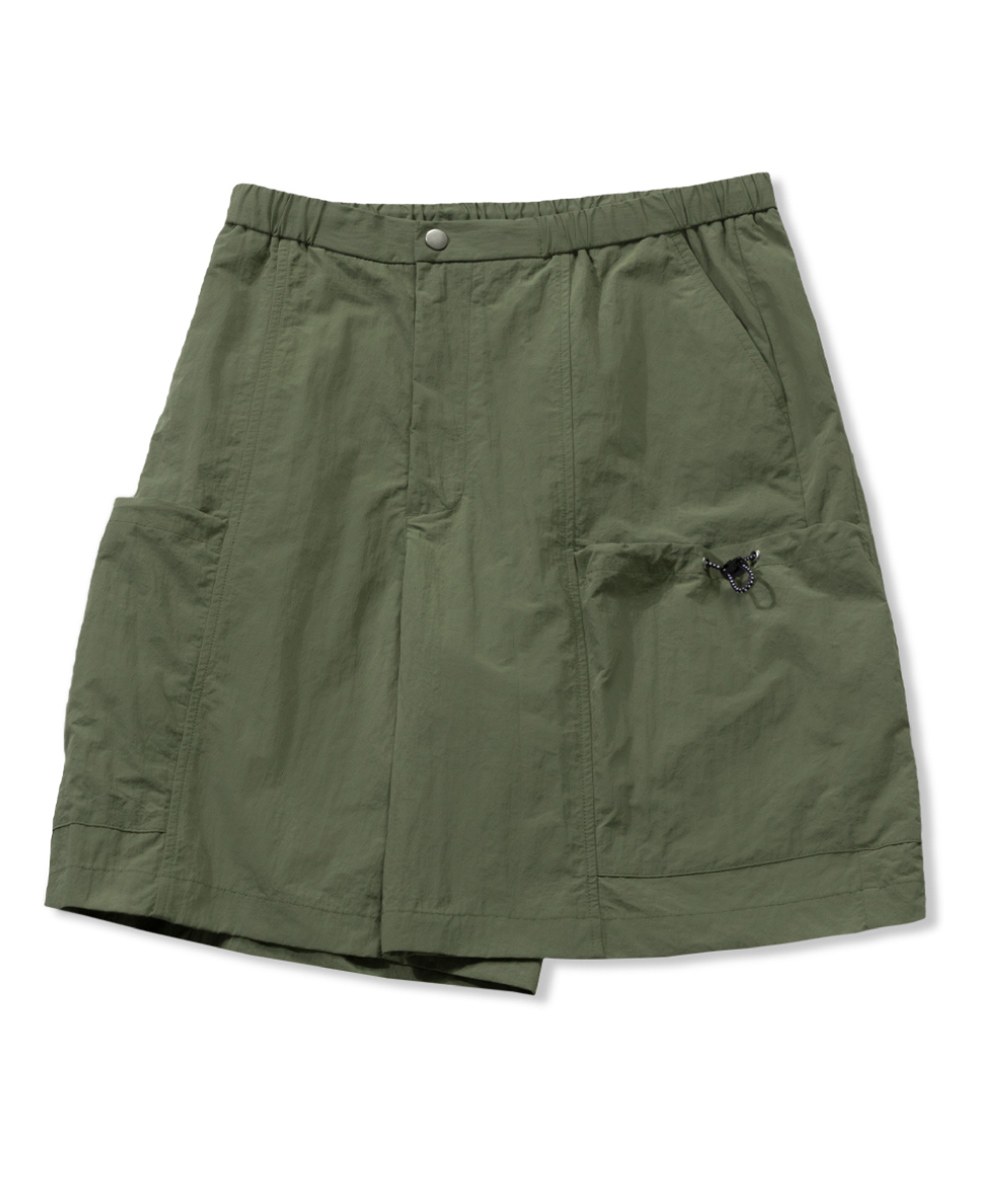 尼龍休閒短褲 SIDE POCKET HALF PANTS