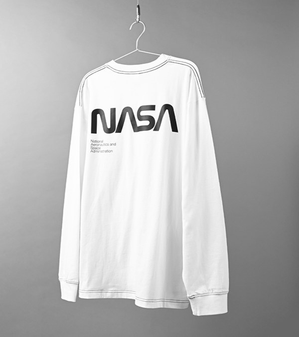 SPACE MISSION 縫線長袖T-shirt