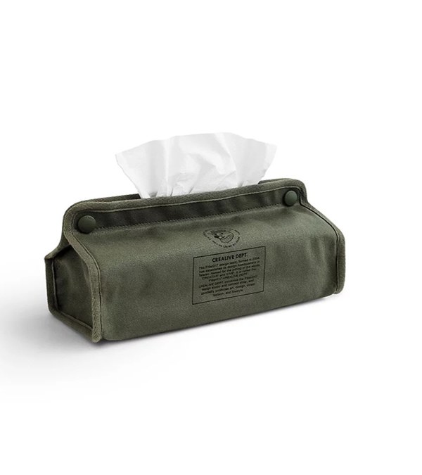 Mix Badger Waxed Canvas Tissue Cover 米斯獾上蠟帆布紙巾套