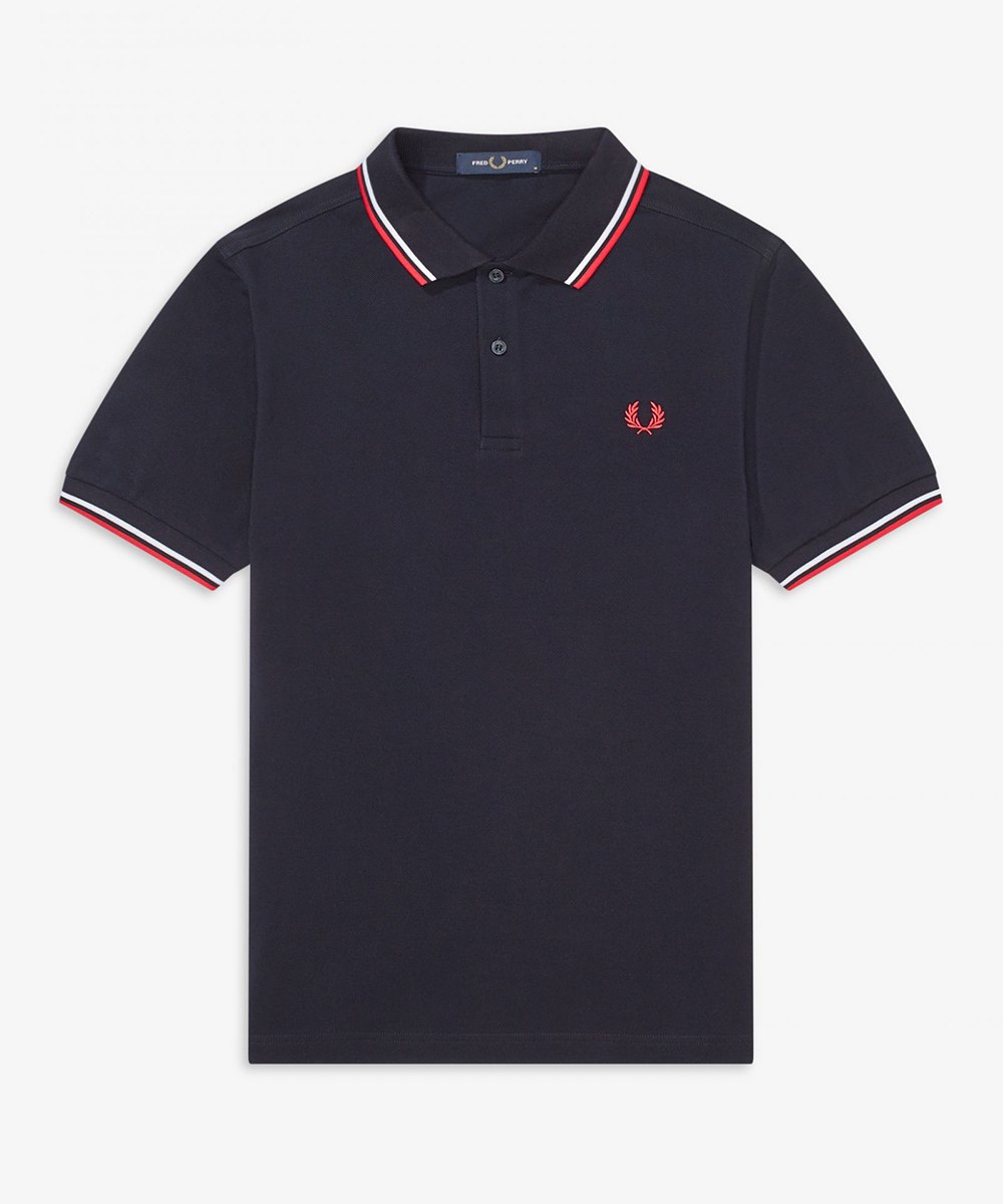 M3600 TWIN TIPPED FRED PERRY SHIRT 經典雙滾邊POLO衫