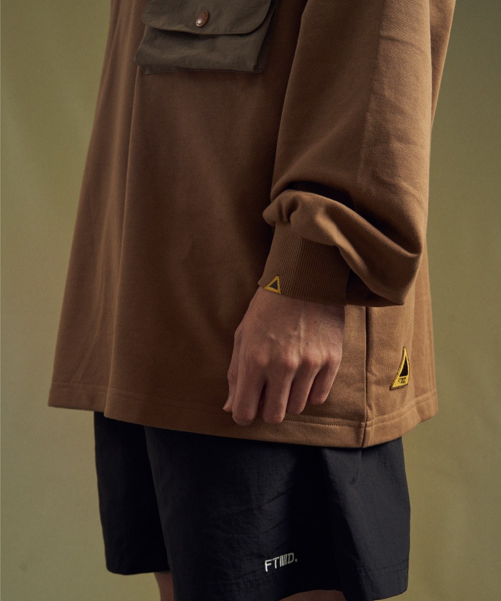 口袋長TEE Ripstop Pocket Lite Sweater