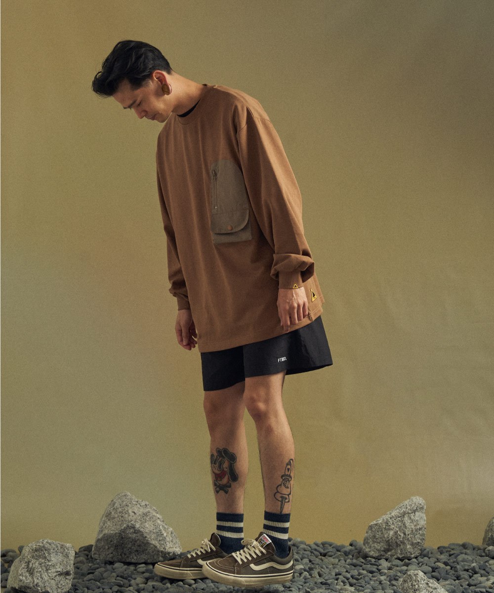 口袋長TEE Ripstop Pocket Lite Sweater