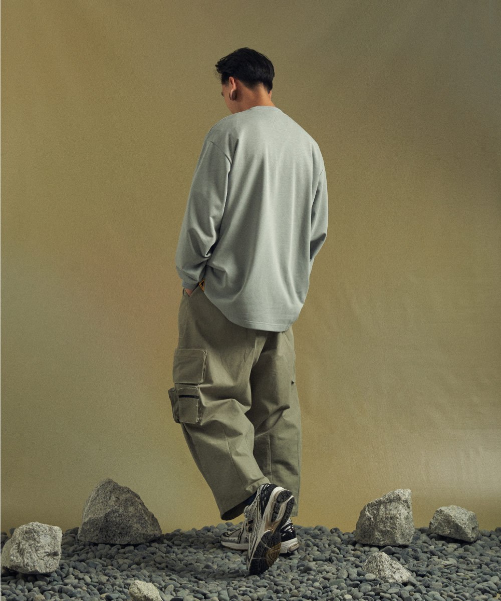 口袋長TEE Ripstop Pocket Lite Sweater