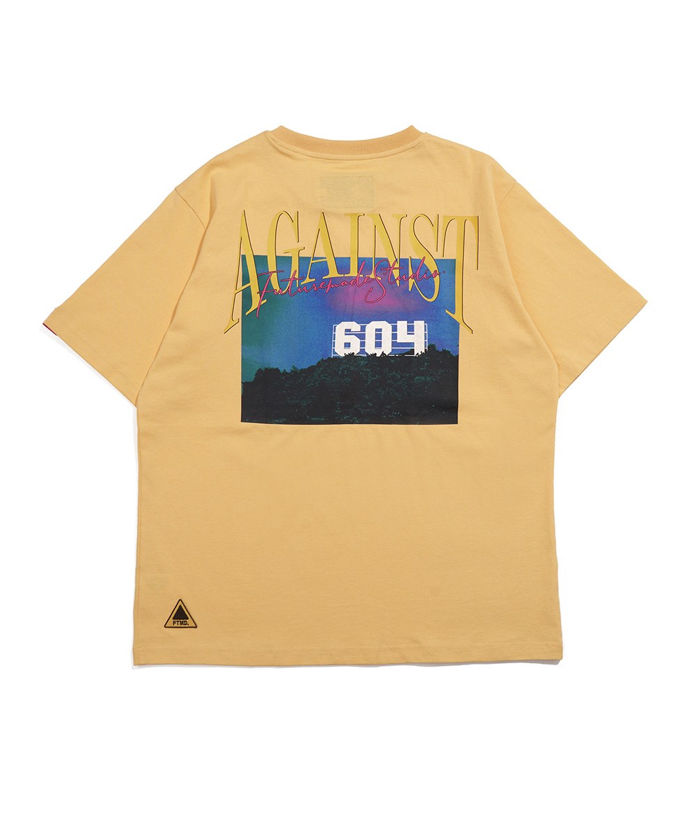 復古印花短TEE 604 Tee x Againstlab