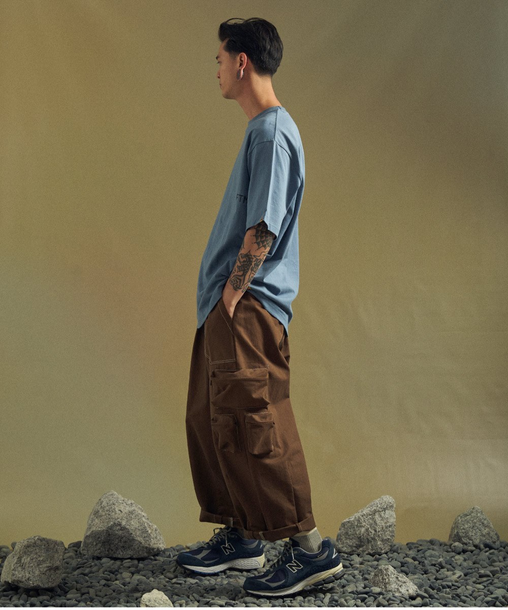 圖案短TEE Travel Tee