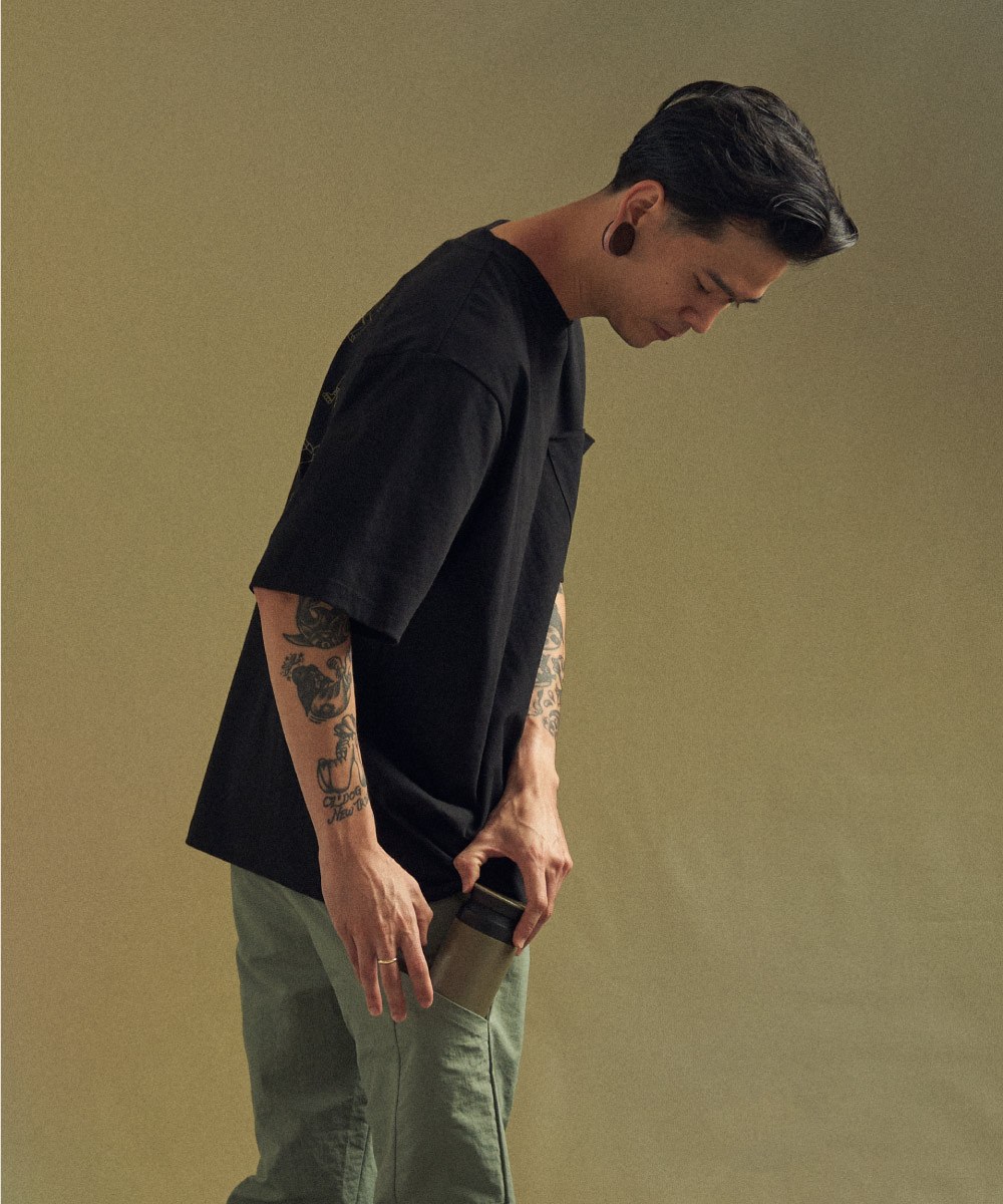 圖案短TEE Finding Morris Tee