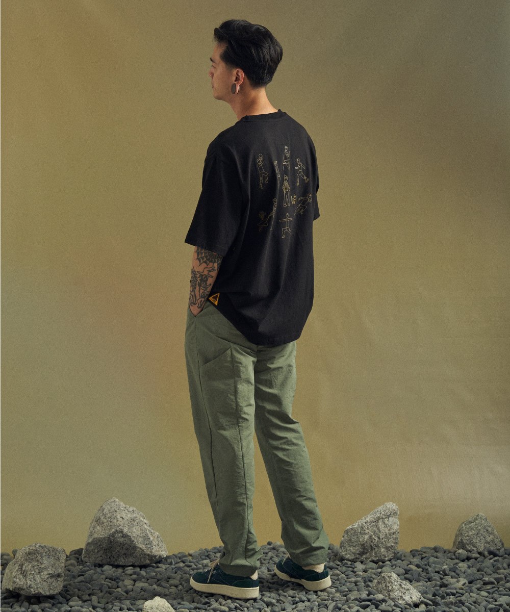 圖案短TEE Finding Morris Tee