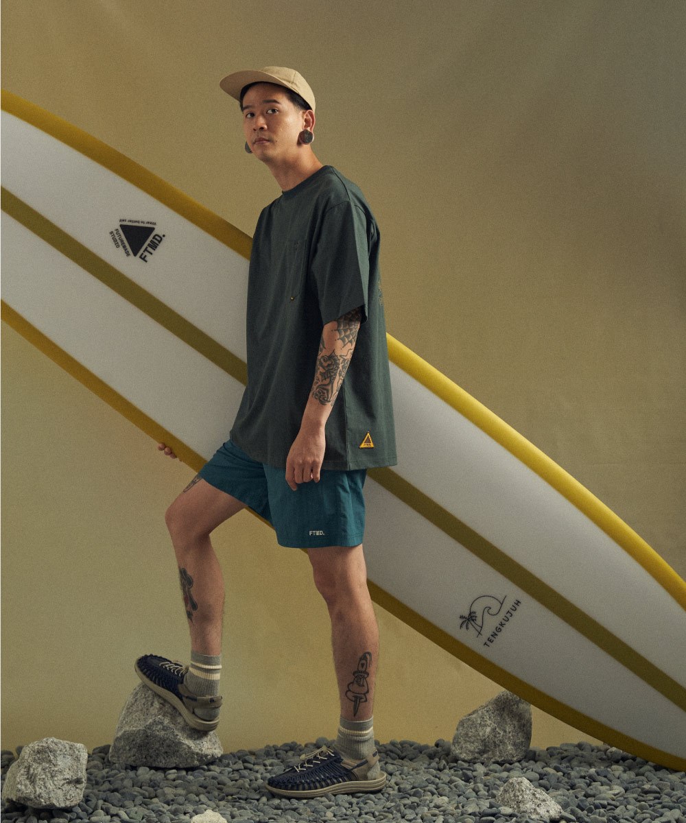 圖案短TEE Finding Morris Tee