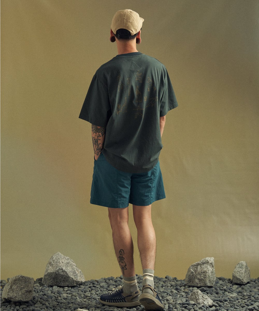 圖案短TEE Finding Morris Tee