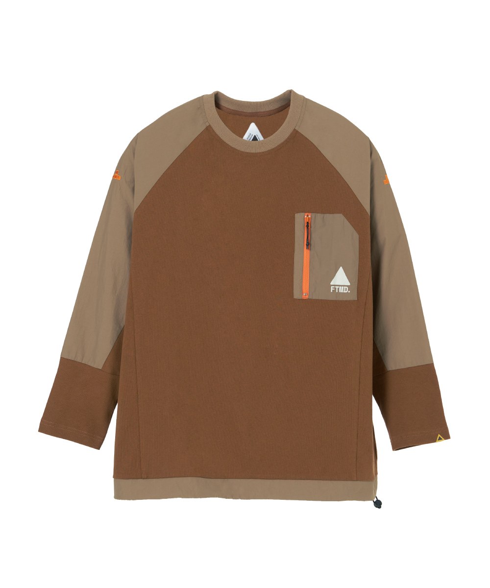 拼接長Tee Panel LS Tee