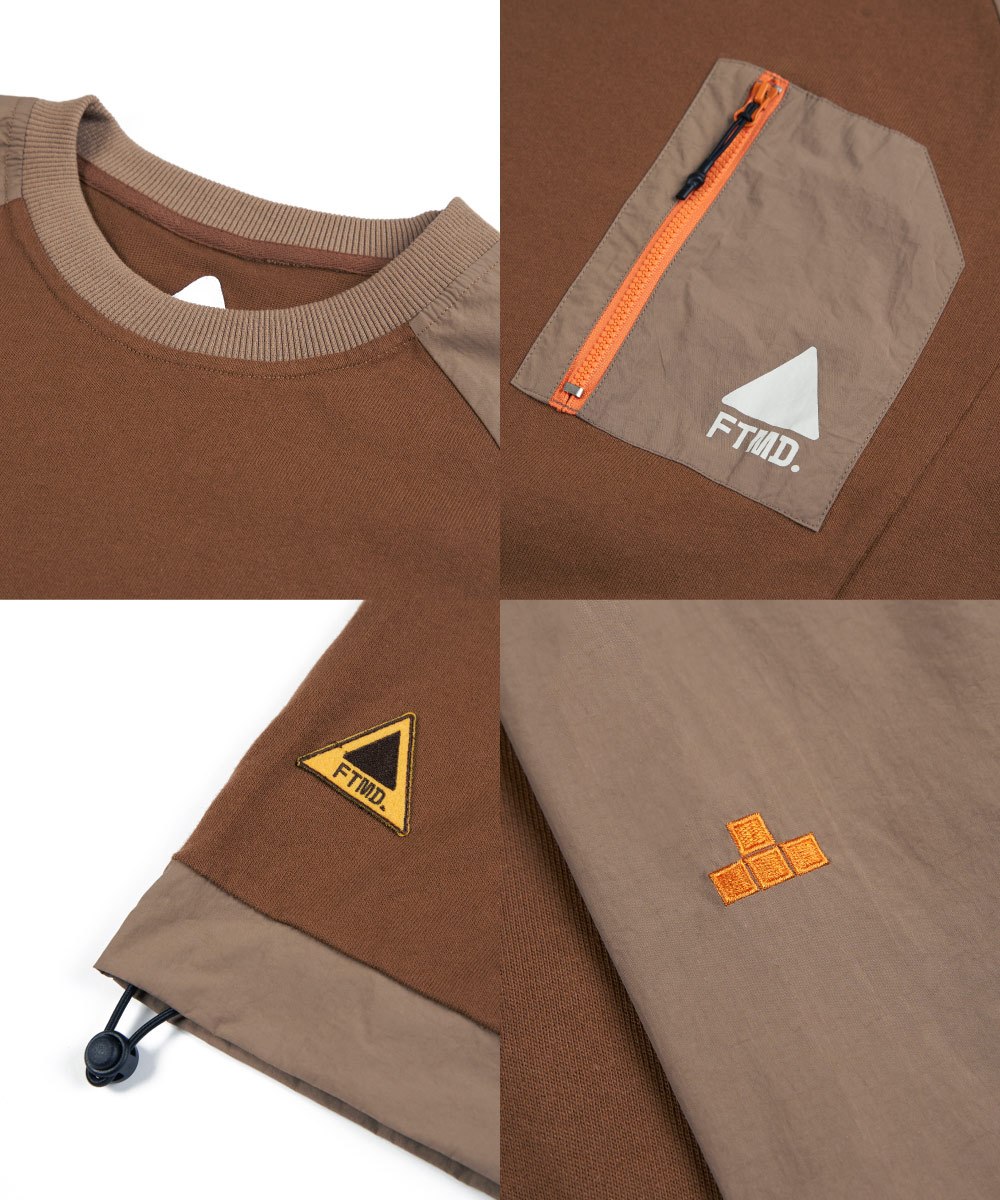 拼接長Tee Panel LS Tee