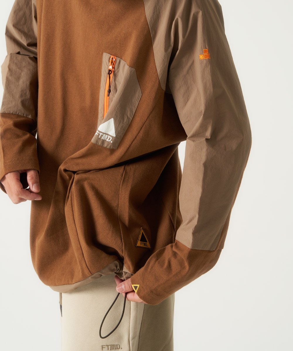 拼接長Tee Panel LS Tee