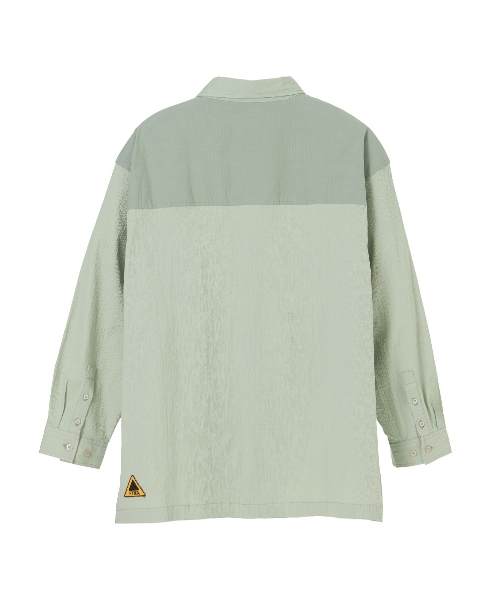 拚色口袋襯衫 Fancy Shirt