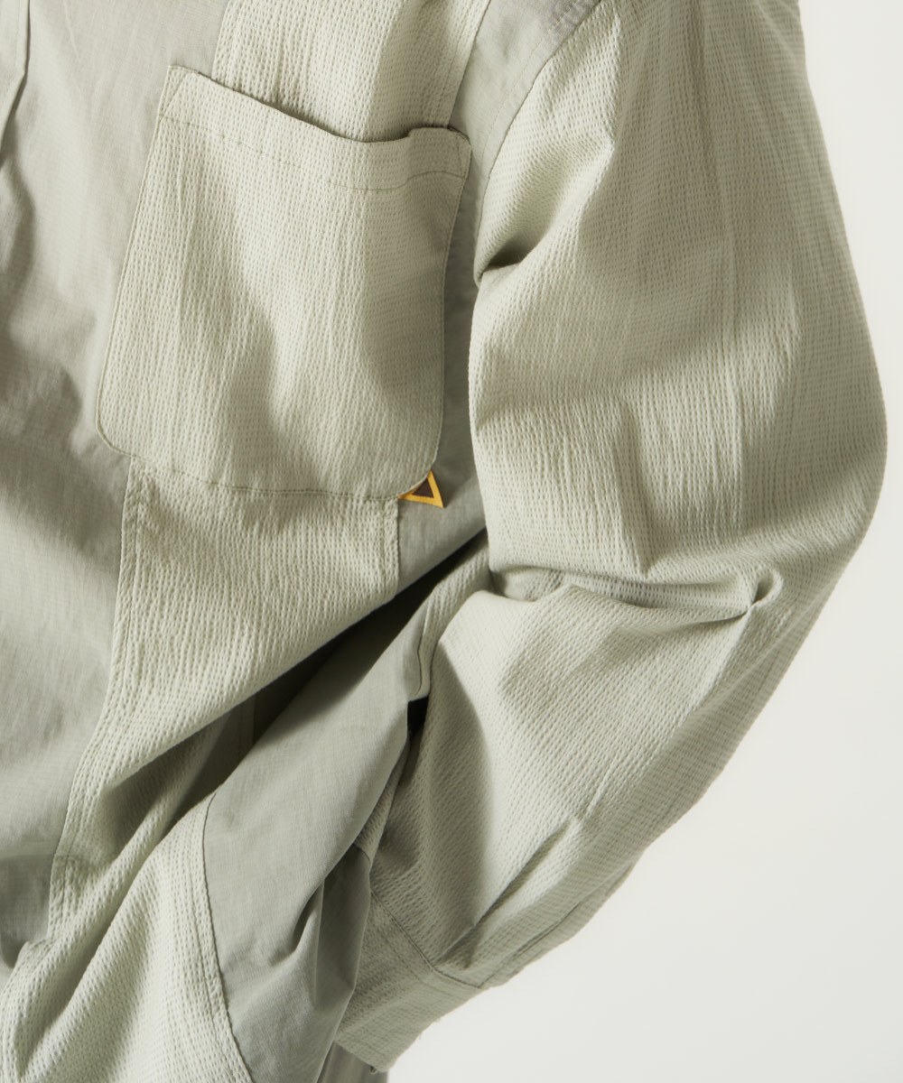 拚色口袋襯衫 Fancy Shirt