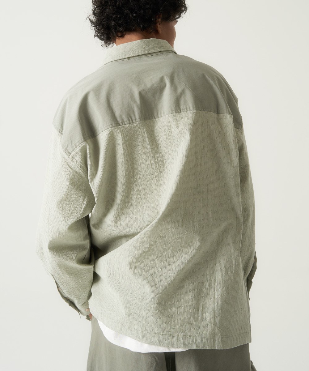 拚色口袋襯衫 Fancy Shirt