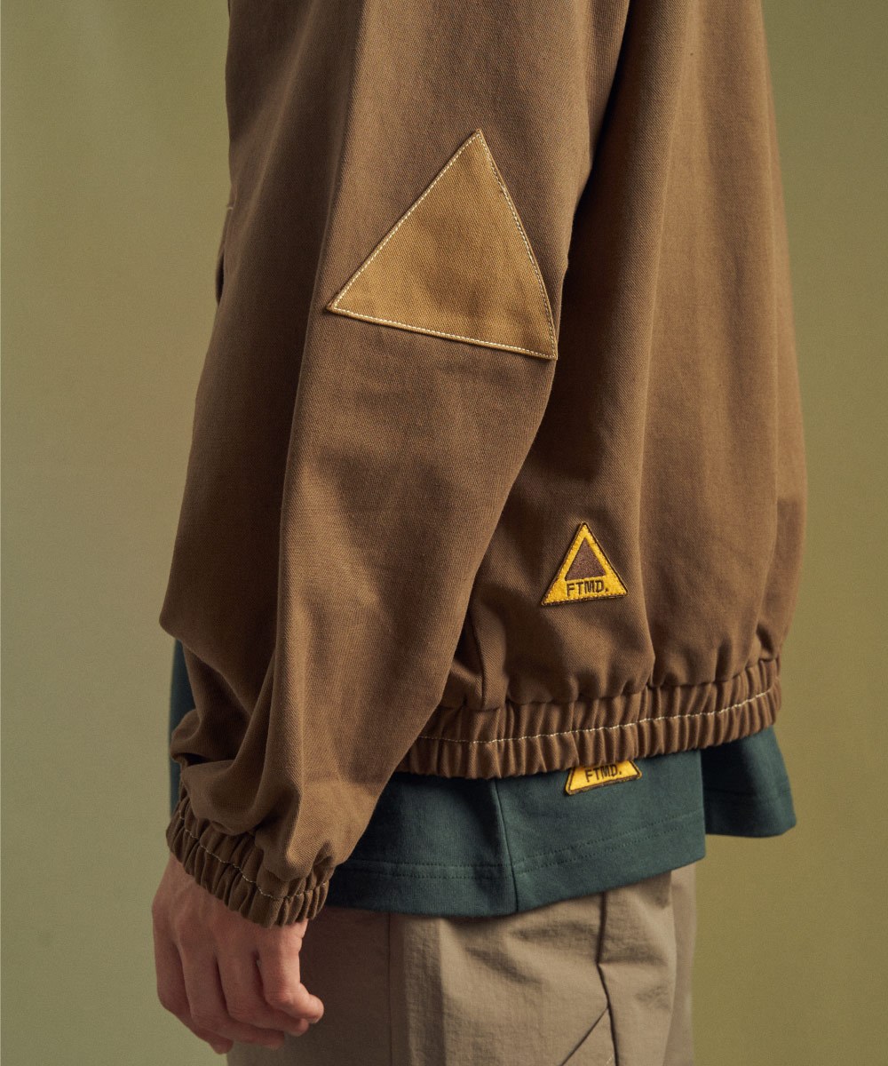 水洗連帽外套 Washed Canvas Hooded Jacket