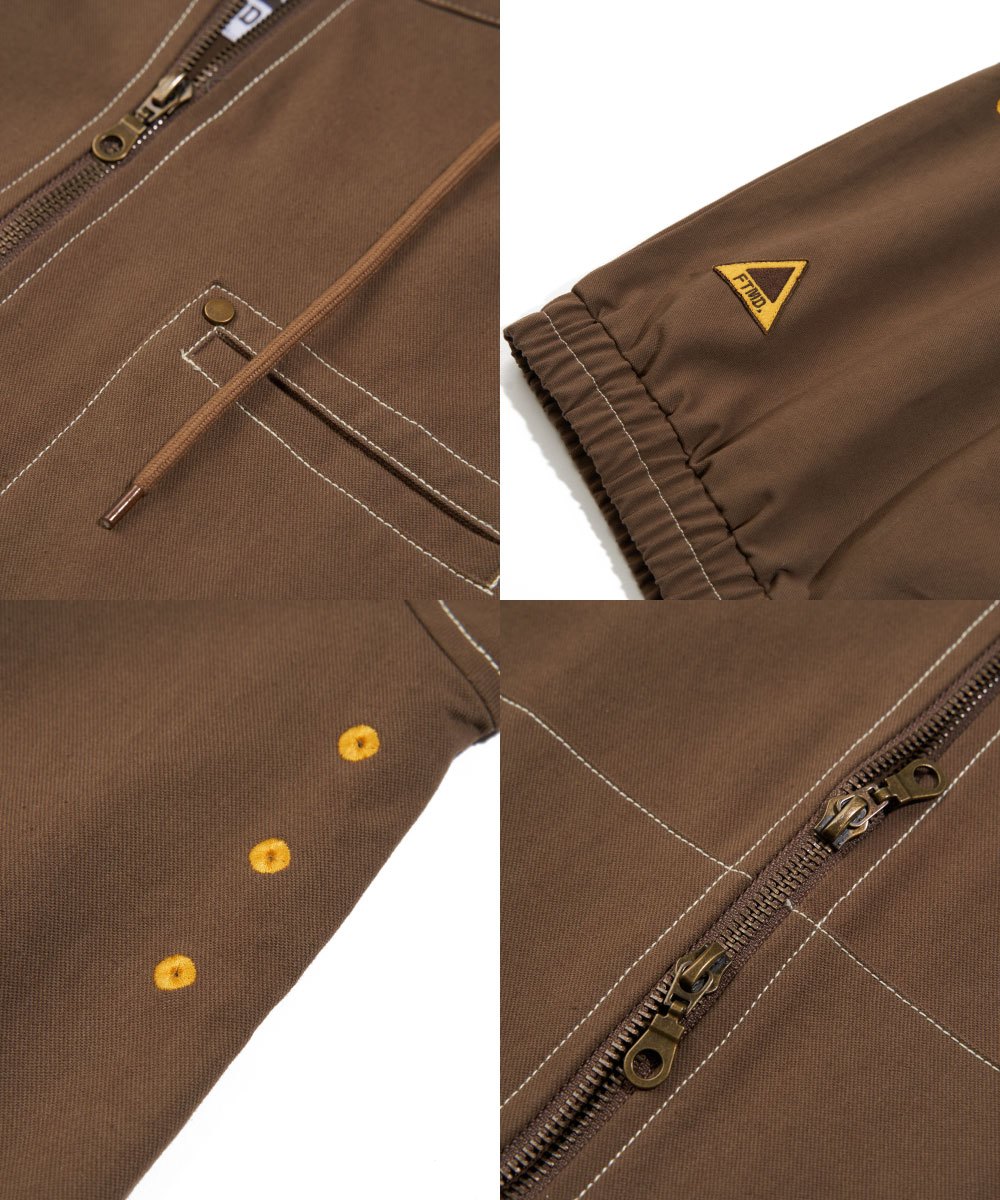 水洗連帽外套 Washed Canvas Hooded Jacket