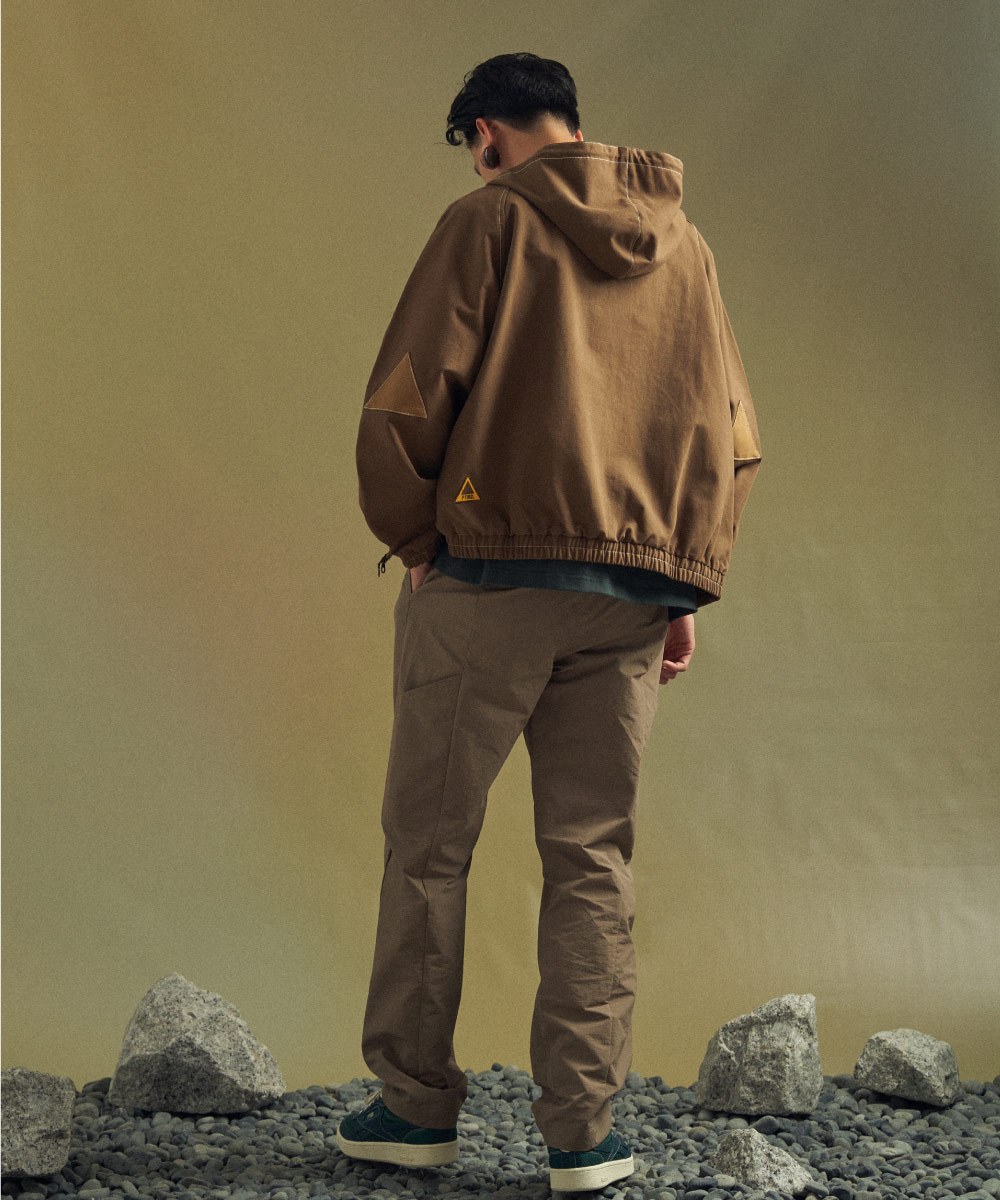 水洗連帽外套 Washed Canvas Hooded Jacket
