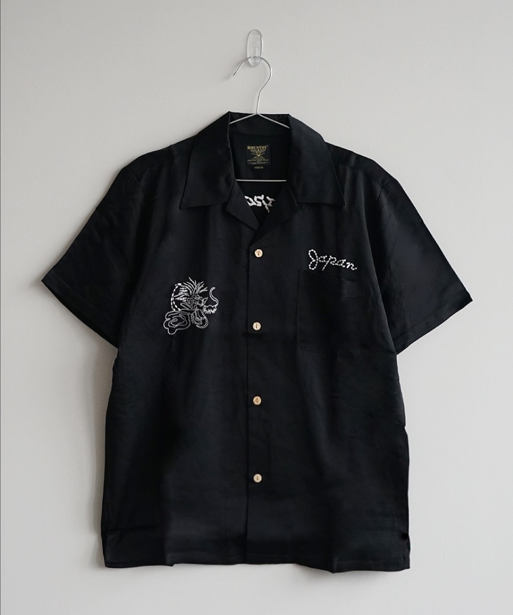 刺繡口袋短袖襯衫 SOUVENIR SHIRT CHIZU