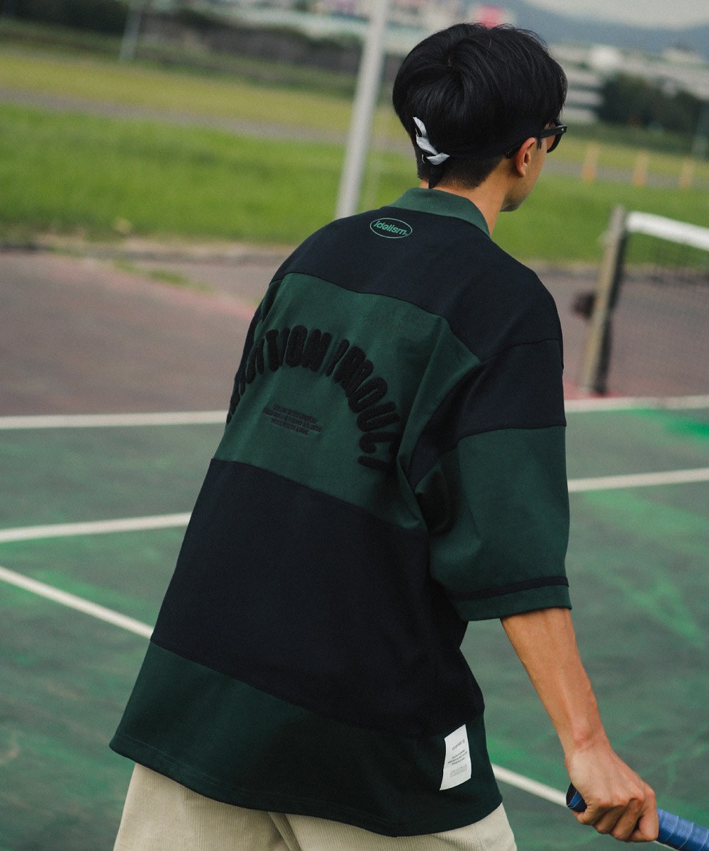 拼接POLO衫 IDE Rugby Polo