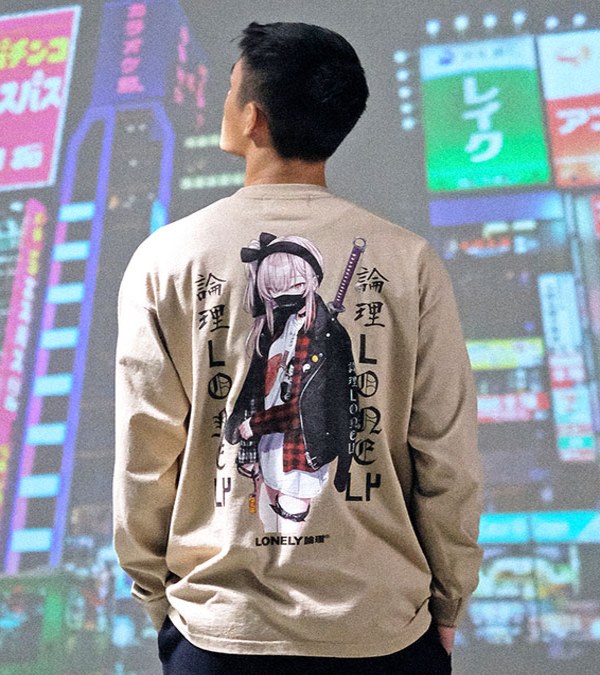 TOM OSABE ORIGINAL LONELY LT 長袖圖TEE