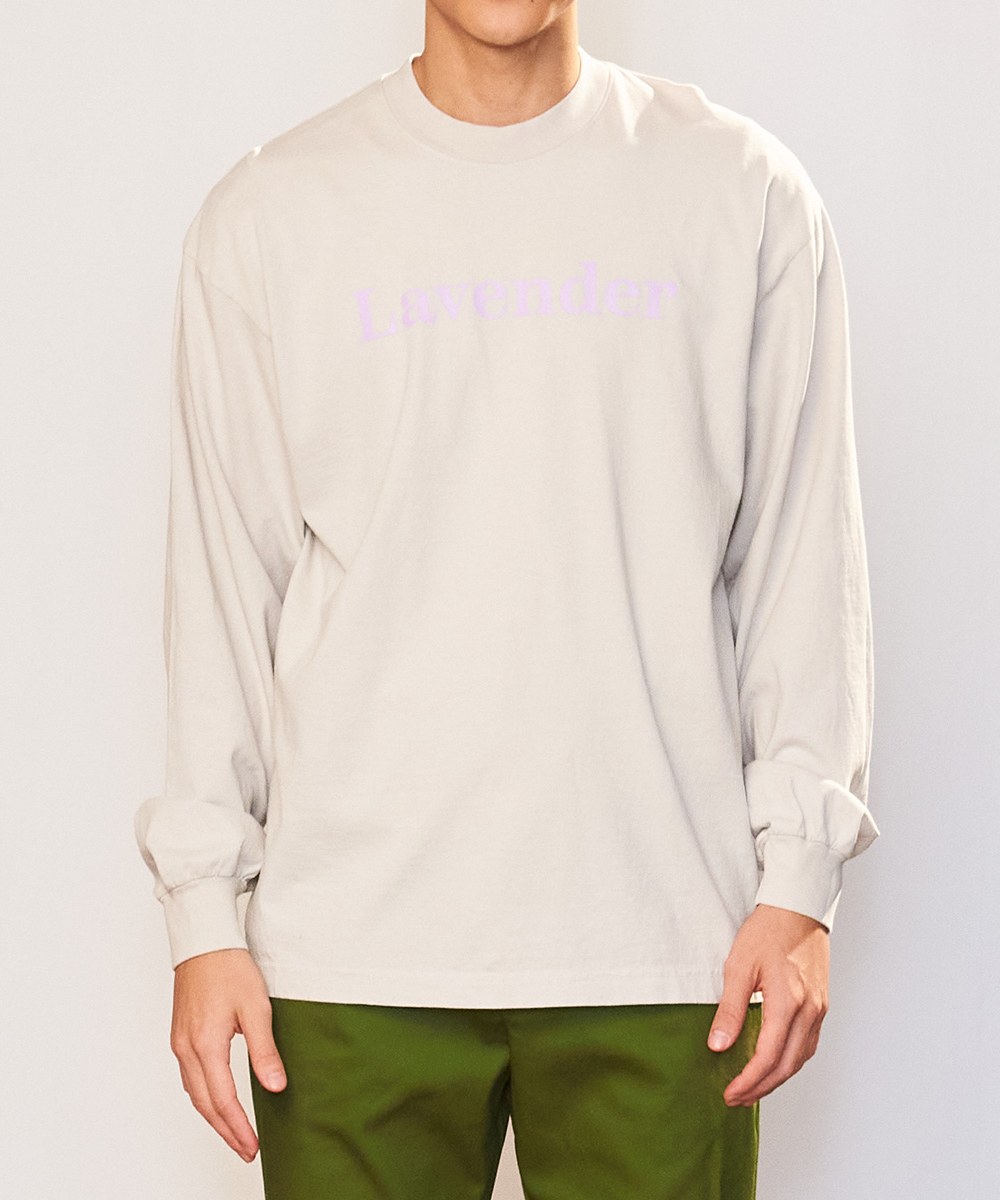 圖案長袖TEE ALL PURPOSE LOGO L/S TEE