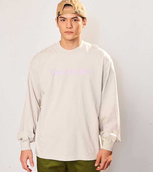 圖案長袖TEE ALL PURPOSE LOGO L/S TEE