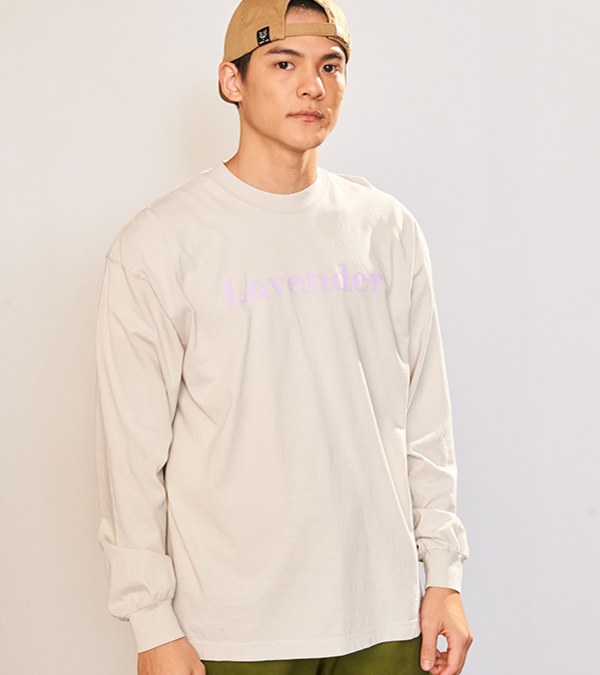 圖案長袖TEE ALL PURPOSE LOGO L/S TEE